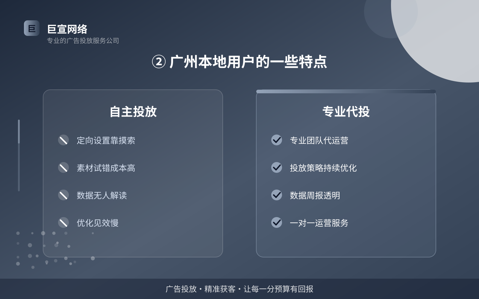 ② 广州本地用户的一些特点（投放方式对比）