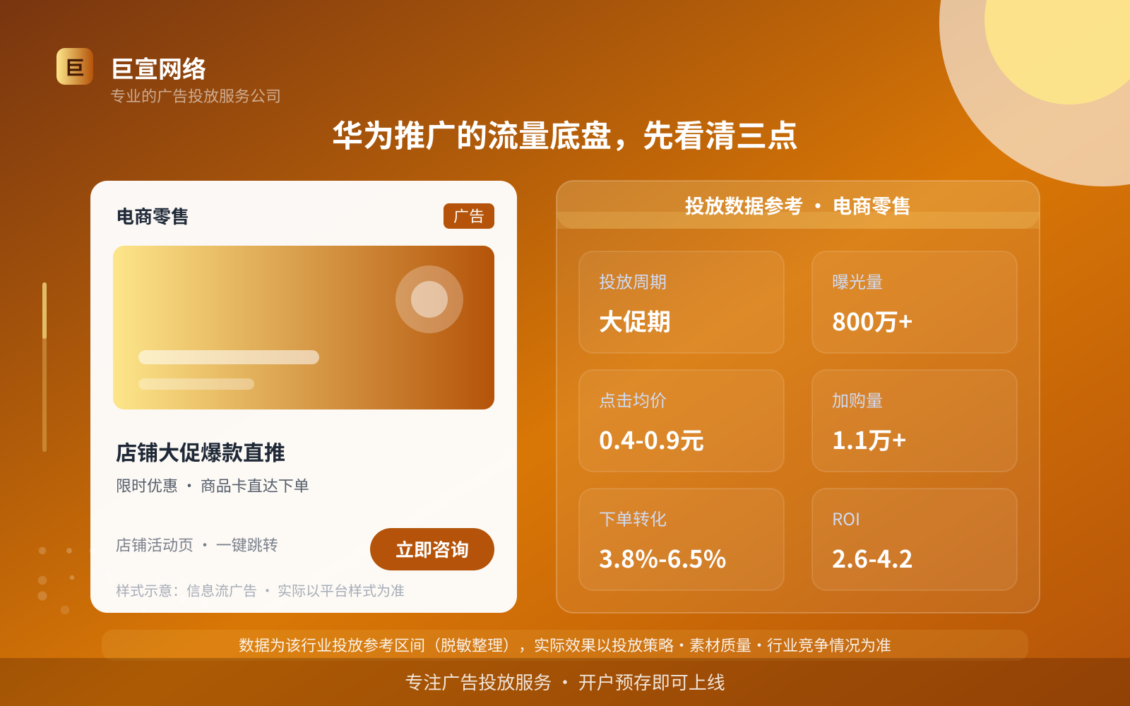 广州华为广告怎么投放？