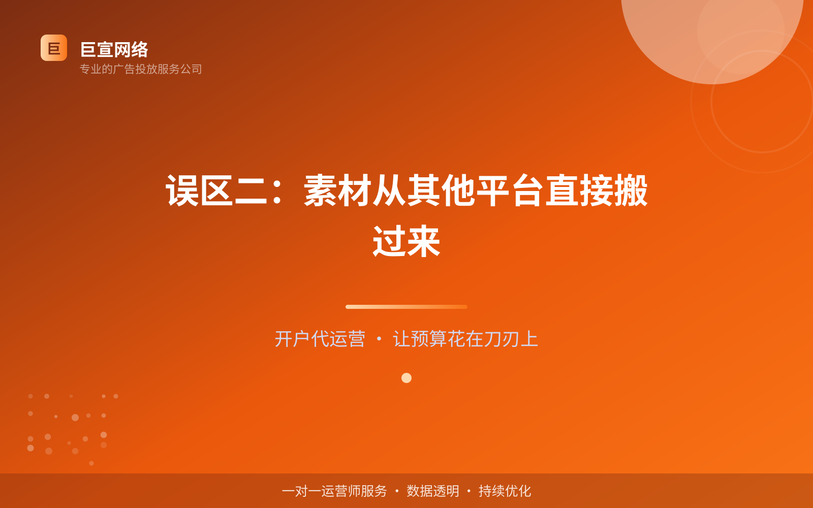 误区二:素材从其他平台直接搬过来(服务内容介绍) 误区二:素材从其他平台直接搬过来(服务内容介绍)