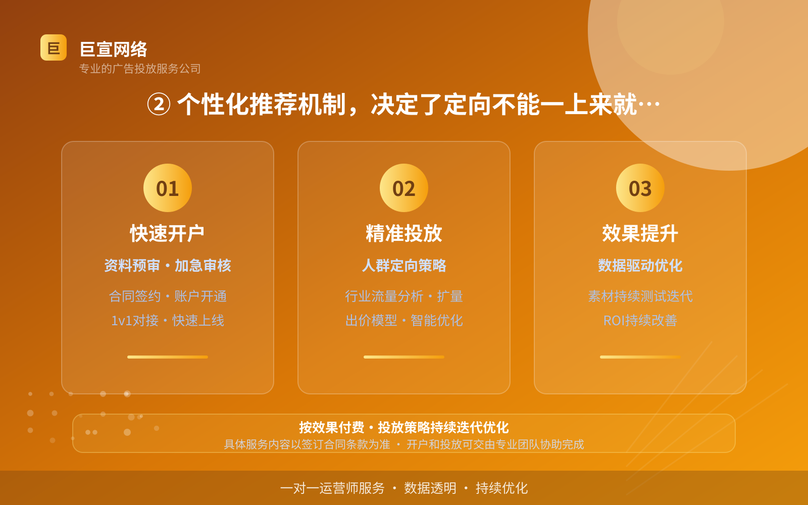 ② 个性化推荐机制,决定了定向不能一上来就收窄(投放方式对比) ② 个性化推荐机制,决定了定向不能一上来就收窄(投放方式对比)
