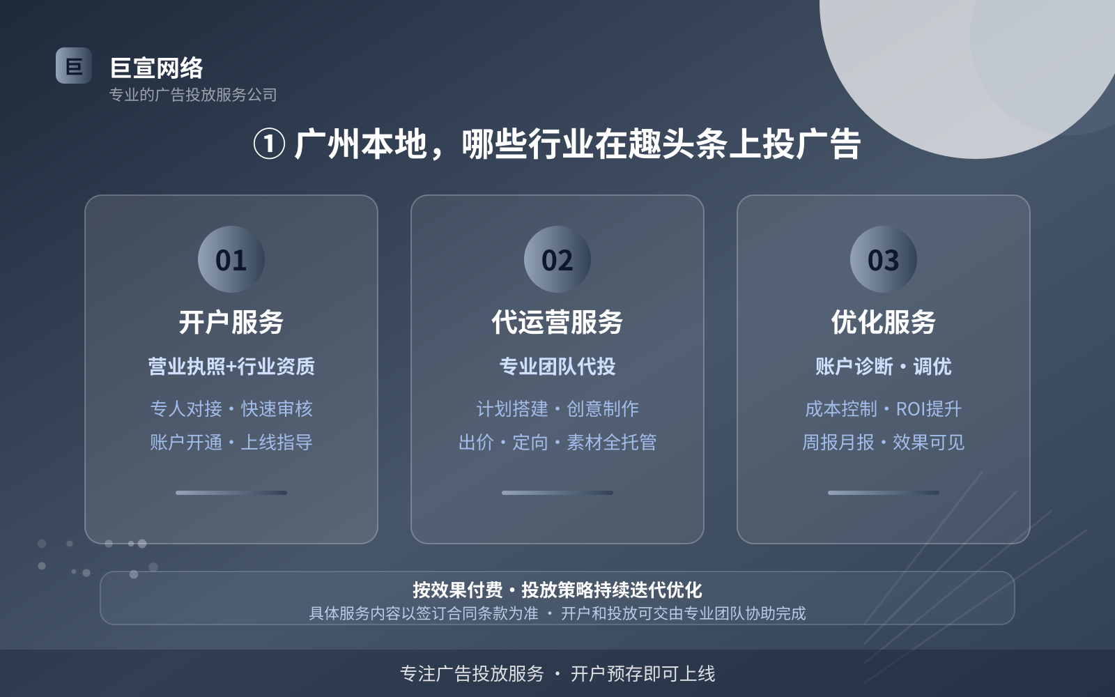 ① 广州本地,哪些行业在趣头条上投广告(费用与预算参考) ① 广州本地,哪些行业在趣头条上投广告(费用与预算参考)
