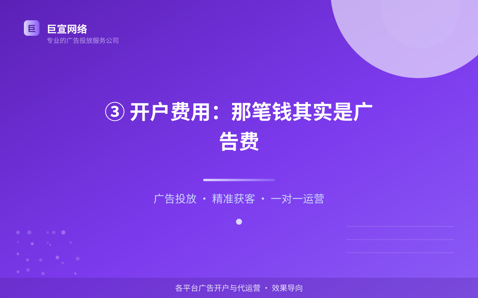③ 开户费用:那笔钱其实是广告费(开户流程图解) ③ 开户费用:那笔钱其实是广告费(开户流程图解)