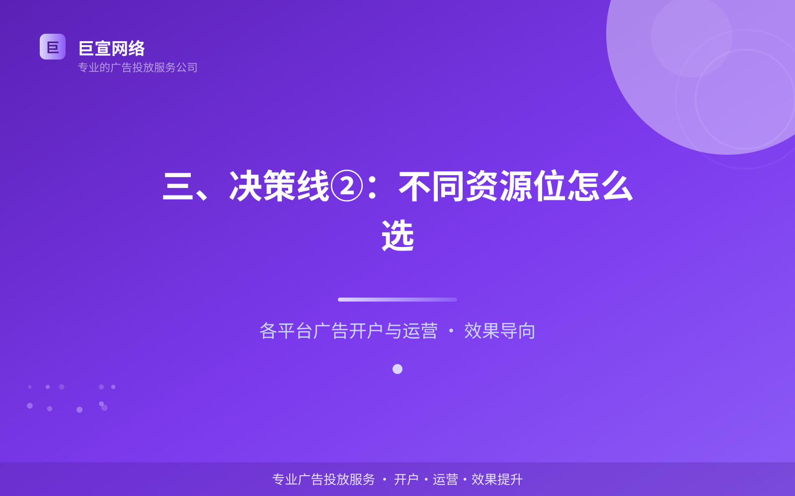 三、决策线②:不同资源位怎么选(开户流程图解) 三、决策线②:不同资源位怎么选(开户流程图解)