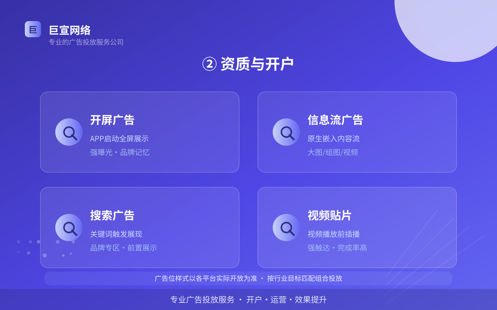 ② 资质与开户(效果数据维度) ② 资质与开户(效果数据维度)