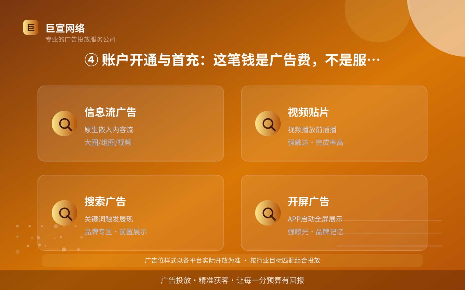 ④ 账户开通与首充:这笔钱是广告费,不是服务费(开户流程图解) ④ 账户开通与首充:这笔钱是广告费,不是服务费(开户流程图解)
